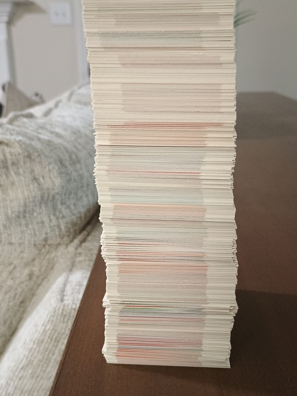 300+ Pacific NFL Trading Card Lot - Multi-Color Vintage Football Cards